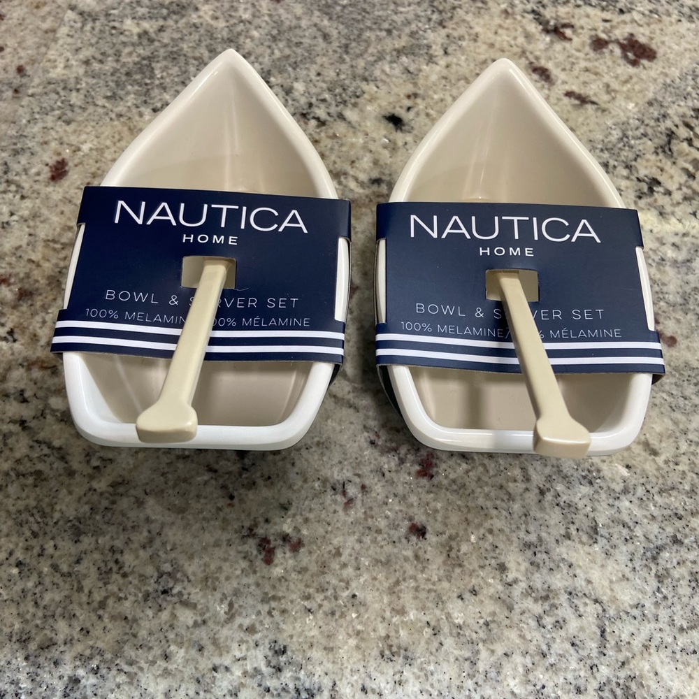 Nautica 6” boat serving dishes
